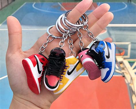 Mini 3D Sneaker Keyring 